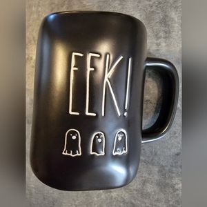 Rae Dunn EEK! Mug with 3 Ghosts